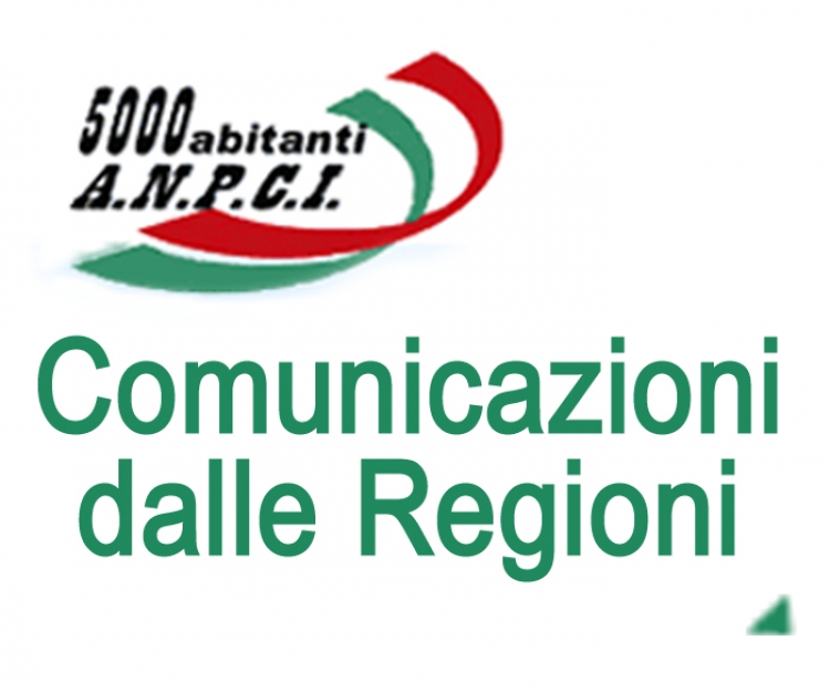 Comunicazioni dalle regioni