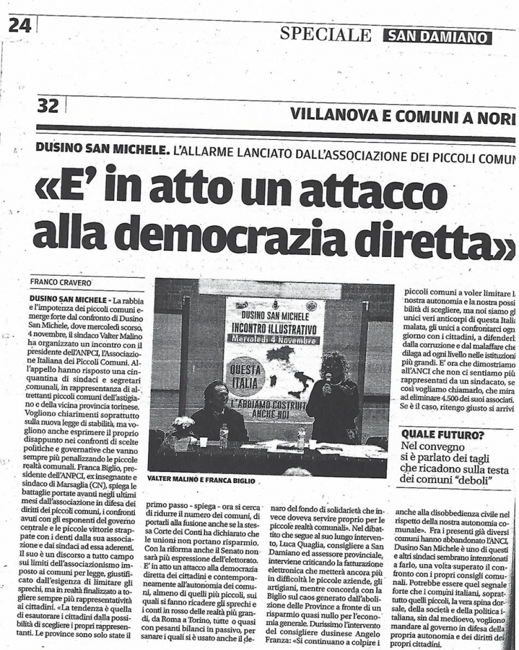 Attacco alla democrazia